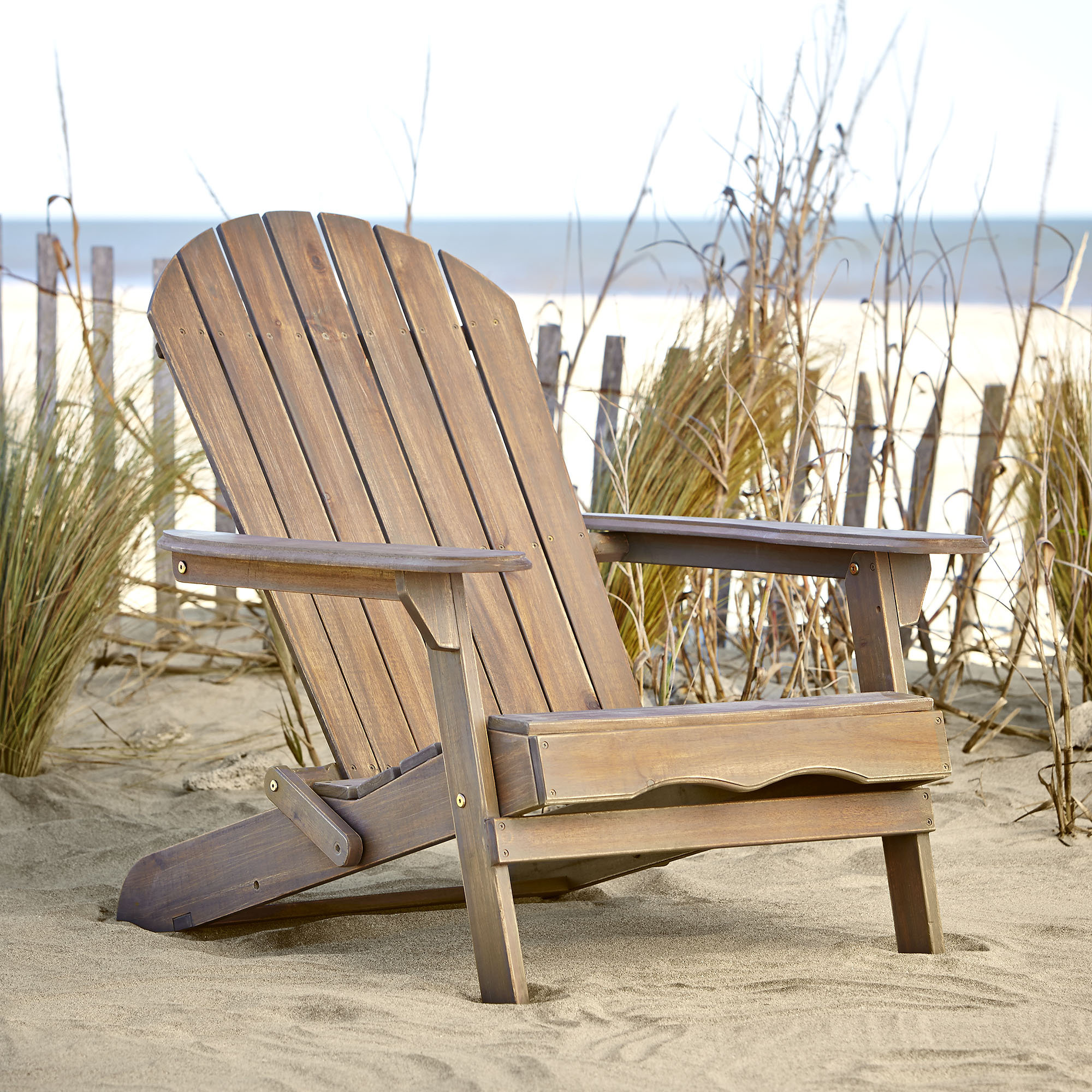 Birch Lane™ Ridgeline Foldable Adirondack Chair & Reviews Wayfair